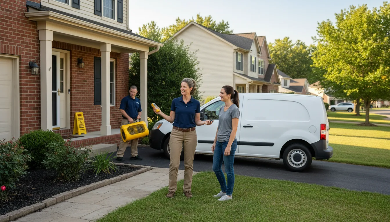 Water restoration image for Home Water Damage Repair in Birmingham, AL